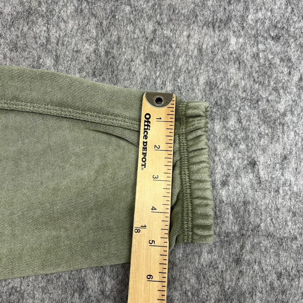Aerie Pants Womens XS Green Jogger French Terry Elastic Lounge Sweatpants Ribbed - Picture 15 of 16